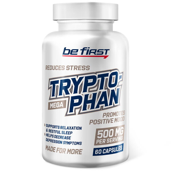Be First L-Tryptophan 500 мг капсулы 60 шт