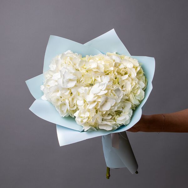 Букет из гортензий 