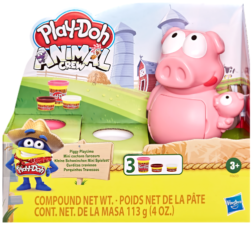 

Игровой набор Play-Doh Animal Crew Озорные поросята