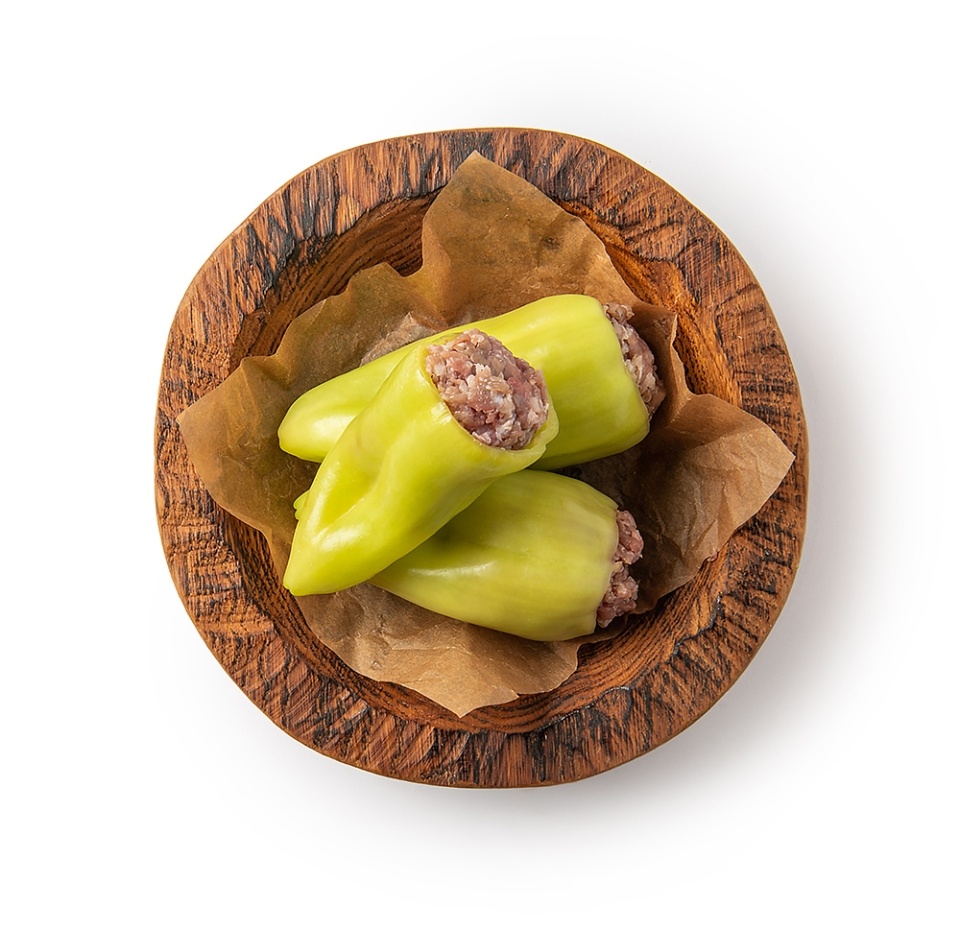 

Перец Сезонный фаршированный мясом и рисом, охлажденный