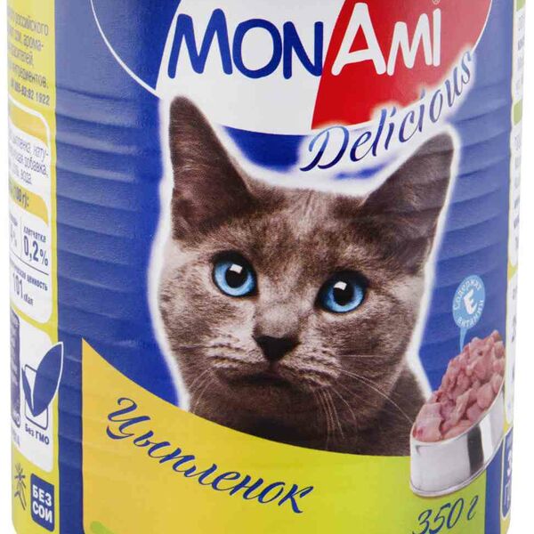 Корм для кошек Delicious MonAmi Цыплёнок