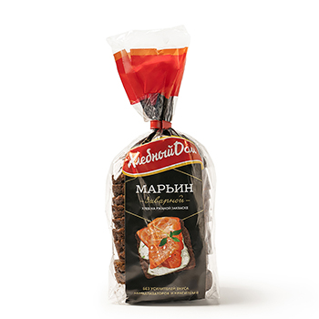 

Хлеб Марьин заварной нарезка Хлебный дом 350г, Россия