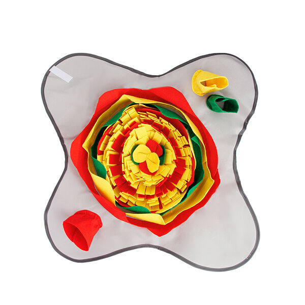 Игровой коврик для собак для поиска лакомств Клумба, 60 см