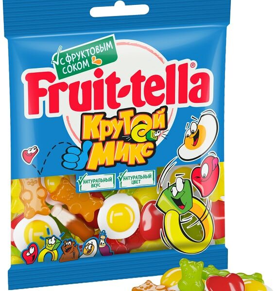 Мармелад Fruit-tella жевательный Крутой микс 70г