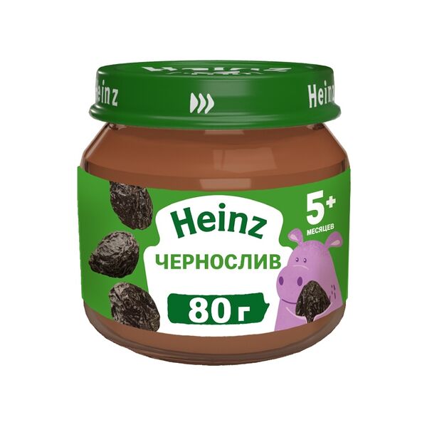 Пюре Heinz чернослив с 5 мес.