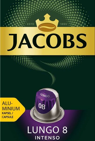 Кофе в капсулах Jacobs Lungo 8 Intenso, 10 шт