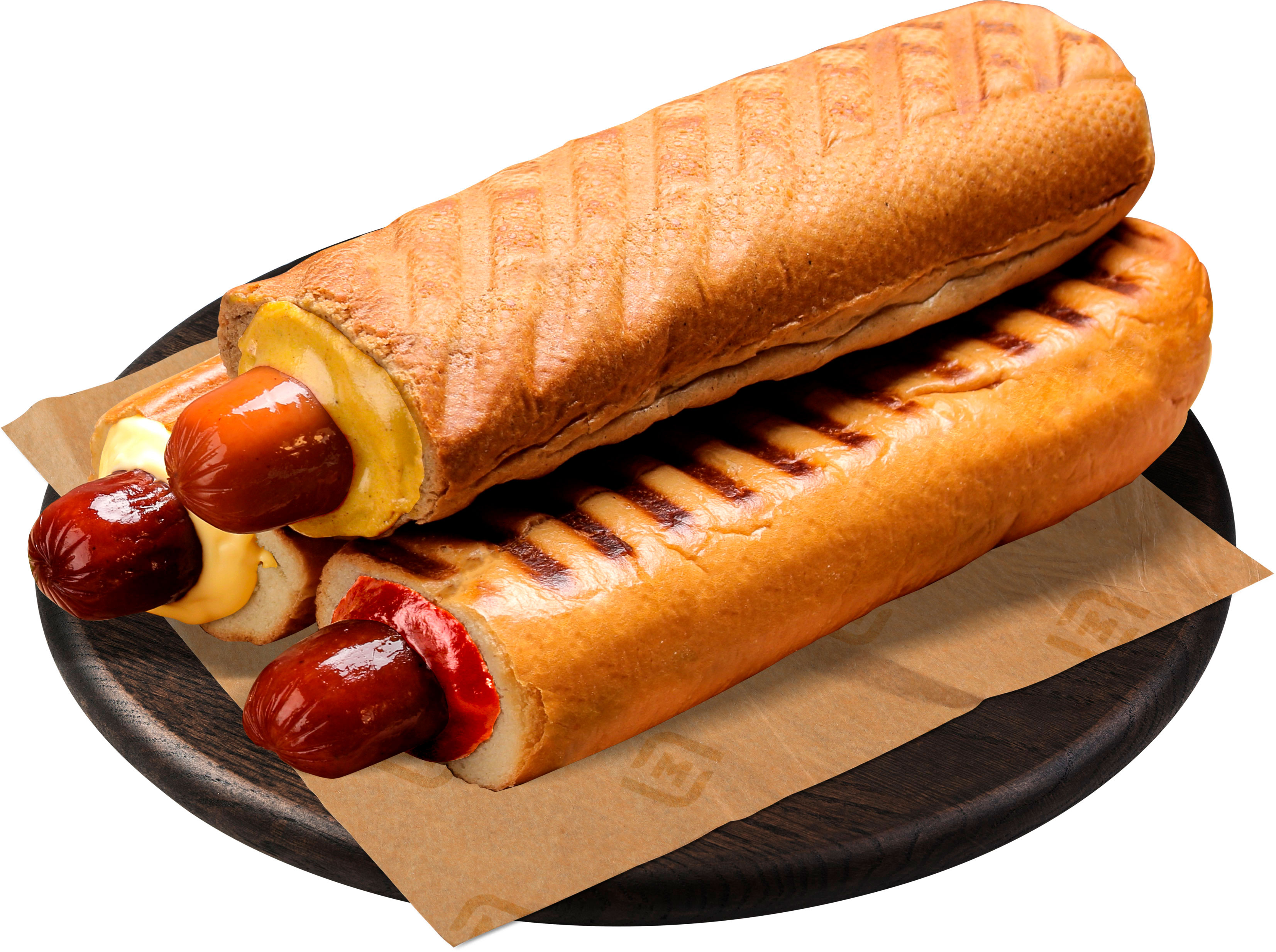Хот дог со свининой