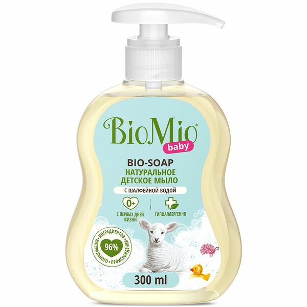 Мыло жидкое детское BioMio baby Bio-soap 300 мл