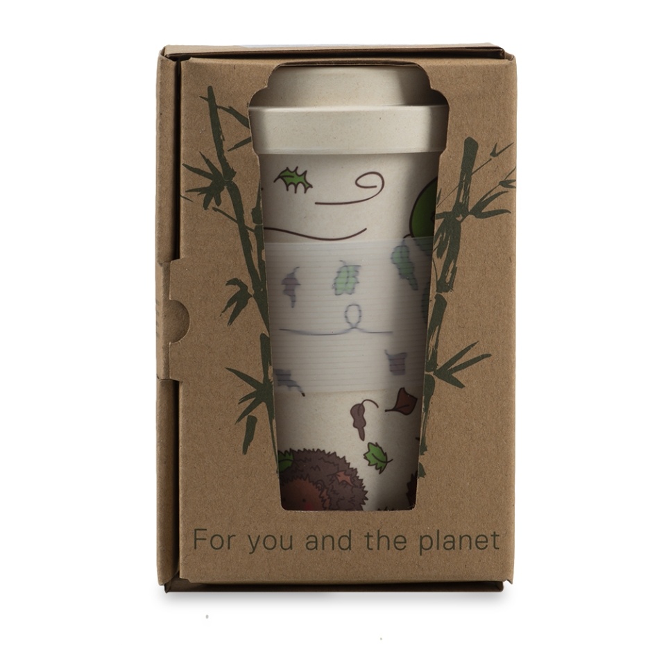 

Кружка бамбуковая Eco Chic Ежик