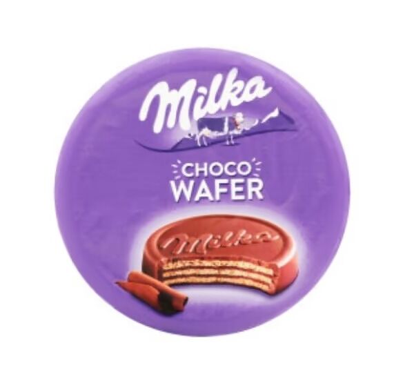 Вафли Milka с начинкой с какао покрытое молочным шоколадом