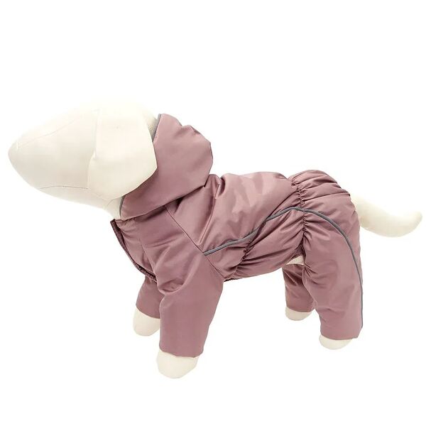 Комбинезон на синтепоне для собак 32 L коричневый (мальчик)