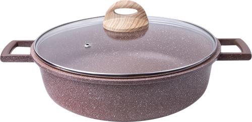 

Жаровня с крышкой CASTA Bamino, индукция, литой алюминий, 4.3л