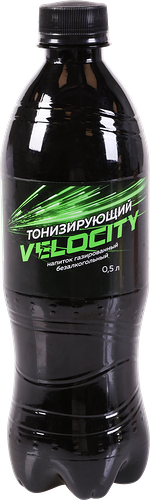 Напиток энергетический VELOCITY Ускорение тонизирующий газированный, 0.5л
