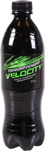 

Напиток энергетический VELOCITY Ускорение тонизирующий газированный, 0.5л