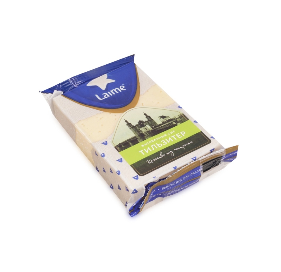 

Сыр Laime Тильзитер 45%, без змж 220 г