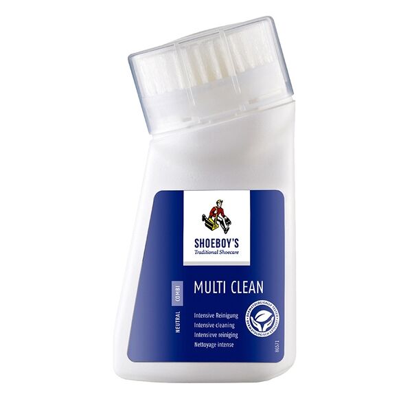 Очиститель для обуви Multi Clean с губкой и щёткой, Shoeboy's, 75 мл, Германия