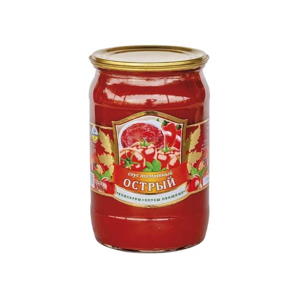 Соус Памир 680гр Острый Томатный ст/б