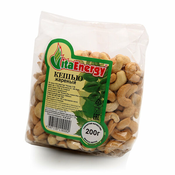 Кешью жареный ТМ VitaEnergy (ВитаЭнерджи)