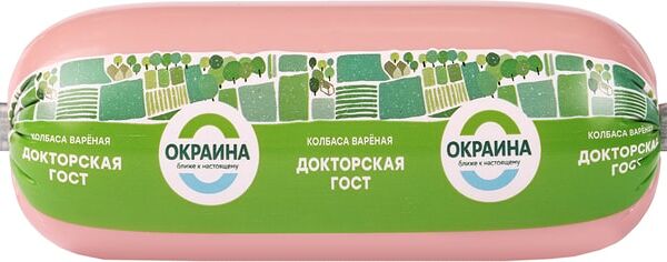 Колбаса вареная Окраина Докторская 400 г