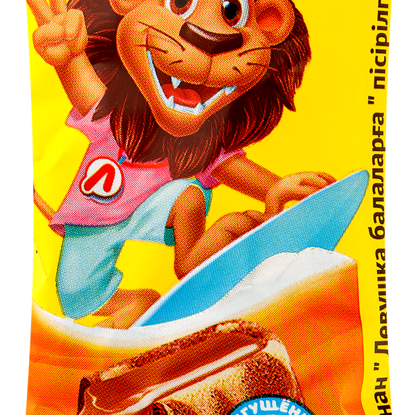 Пирожное бисквитное Славянка Лёвушка детям с вареной сгущенкой, вес