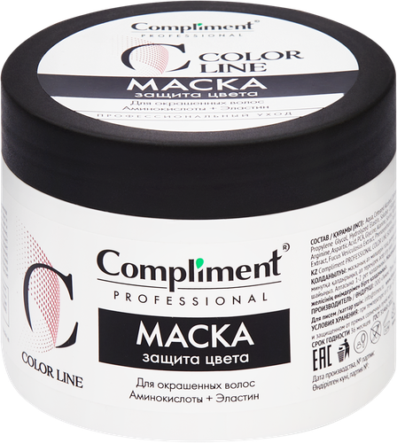 

Маска для окрашенных волос COMPLIMENT Professional color line, 300мл