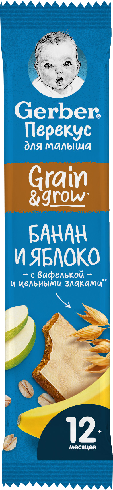 

Батончик фруктовый Gerber Яблоко банан