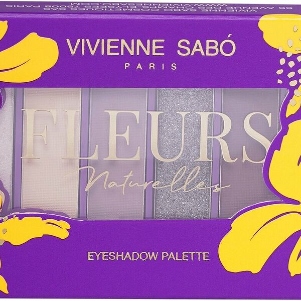 VIVIENNE SABO Палетка теней для век Eyeshadow Palette Palette d'ombres a paupieres Fleurs naturelles, 5 г, 03