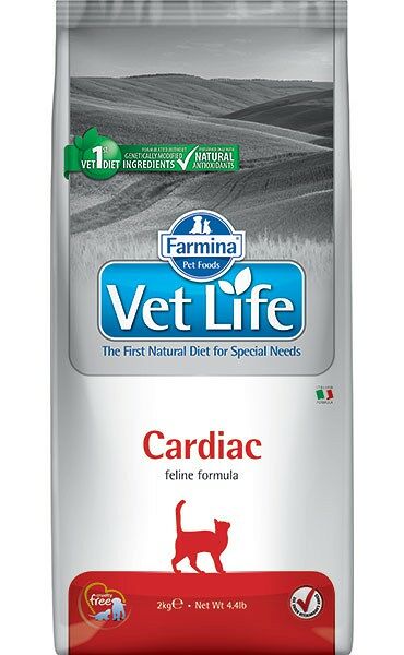 Корм для кошек при сердечной недостаточности Farmina Vet Life Cardiac