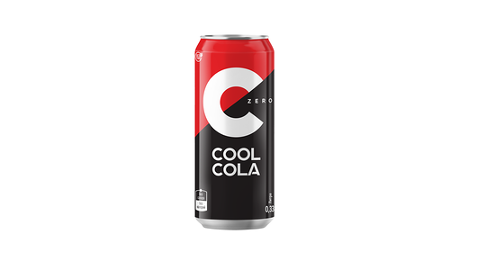 Напиток безалкогольный Cool Cola Zero сильногазированный, 330мл