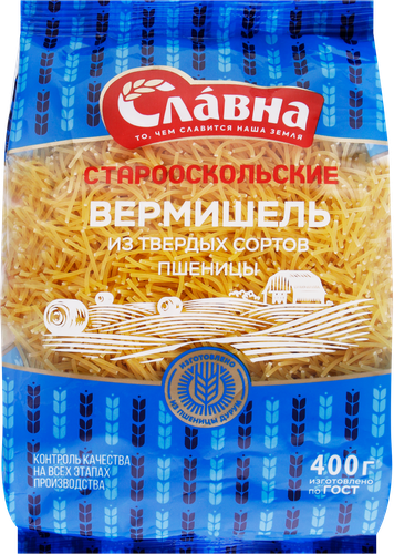 

Макароны Славна Вермишель 400 г