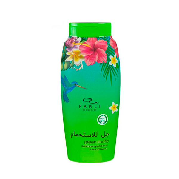 Парфюмированный гель для душа Parli Cosmetics Green Exotic 750 мл