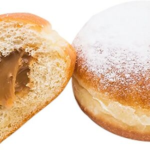 Пончики Берлинские с вареной сгущенкой