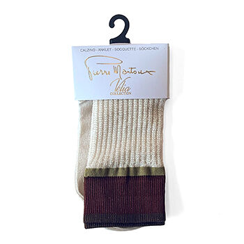 Носки женские Pierre Mantoux Calzino chic цвет 5552 nudo размер 3-4, Италия