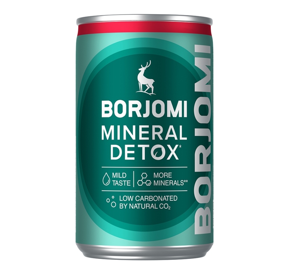 

Вода минеральная Borjomi Detox лечебно-столовая газированная 0.15 л
