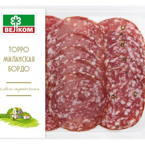 Колбаса сырокопченая Велком Торро/Бордо/Миланская 90г