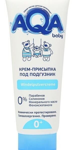 Крем-присыпка Aqa baby под подгузник 75мл