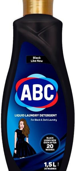 Гель для стирки ABC для черного 1.5л