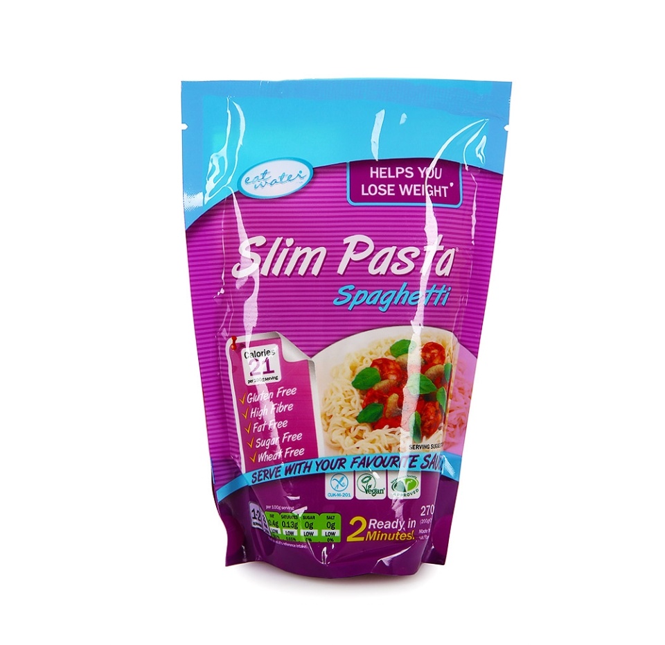 

Лапша «Ширатаки Спагетти» (без глютена), Eat Water Slim, 200 г, Великобритания
