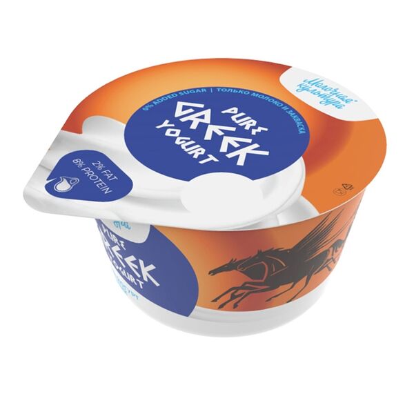 Йогурт Молочная культура греческий натуральный 2%