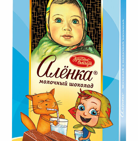 Шоколад молочный порционный ТМ Алёнка