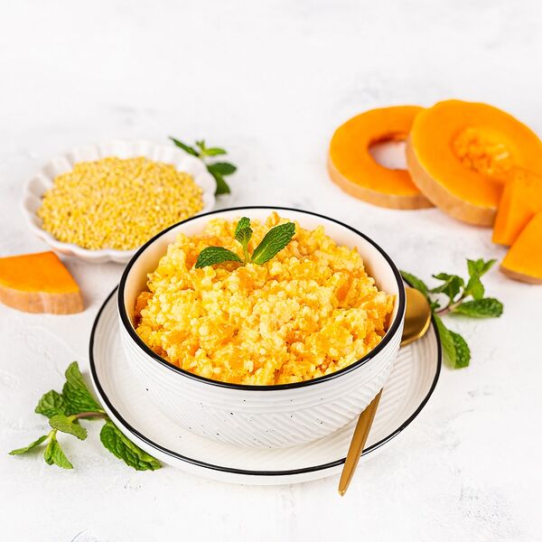 Каша пшенная молочная с тыквой 300 г