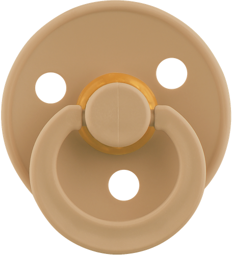 Соска-пустышка LUBBY с круглым соском, с 0 месяцев