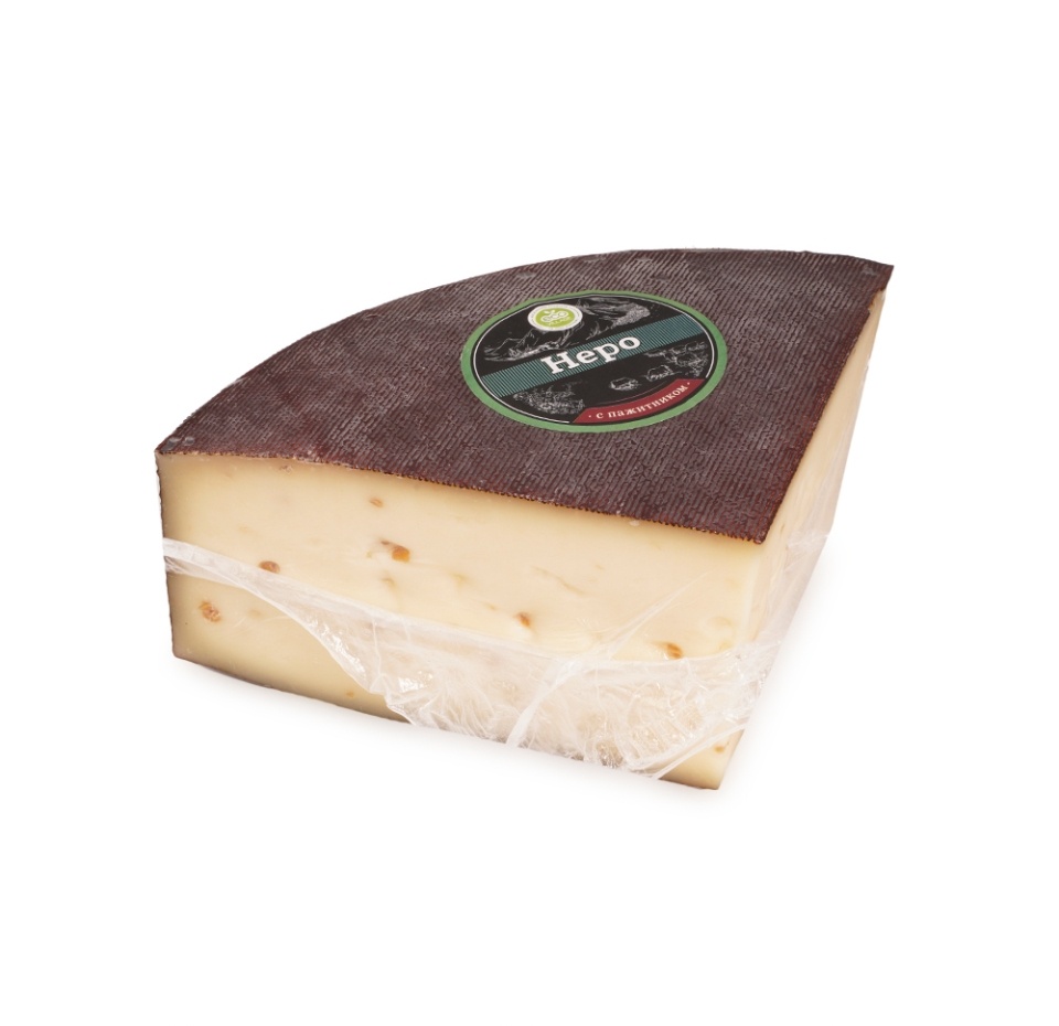 

Сыр Еco Villagе Неро с Пажитником мдж 45% Россия весовой