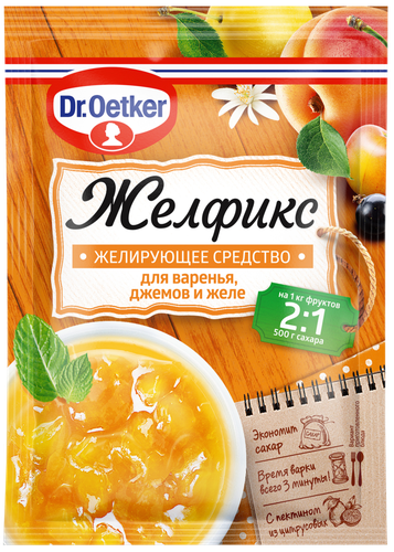 

Желфикс Dr.Bakers 2:1 для консервирования 25 г