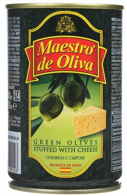 Оливки Maestro de Oliva с сыром 300 г