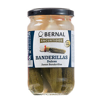 Ассорти овощное BERNAL оливки, корнишоны, белый лук, сладкий перец