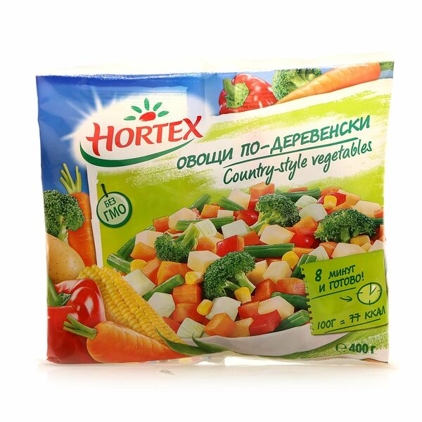Смесь овощная Hortex Овощи по-деревенски 400г