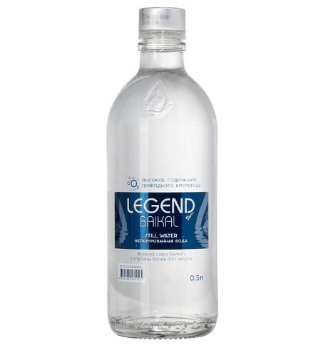 Вода Legend of Baikal негазированная