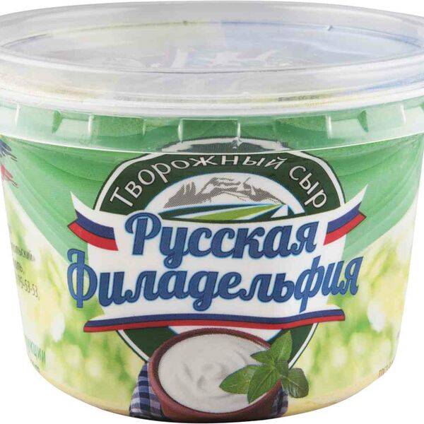 Сыр творожный Русская Филадельфия 55%