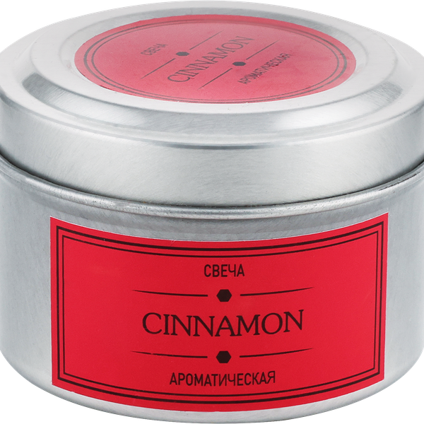 Свеча ароматическая HOMECLUB Cinnamon, парафин